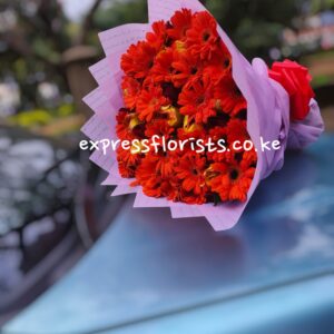 Fiery bloom
