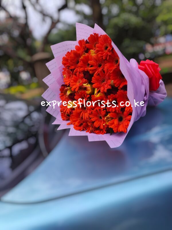 Fiery bloom